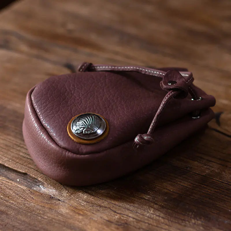 Men's Handmade Vintage Cowhide Waistpack
