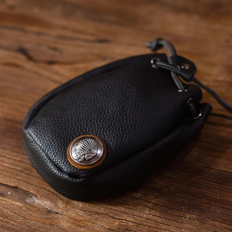 Men's Handmade Vintage Cowhide Waistpack