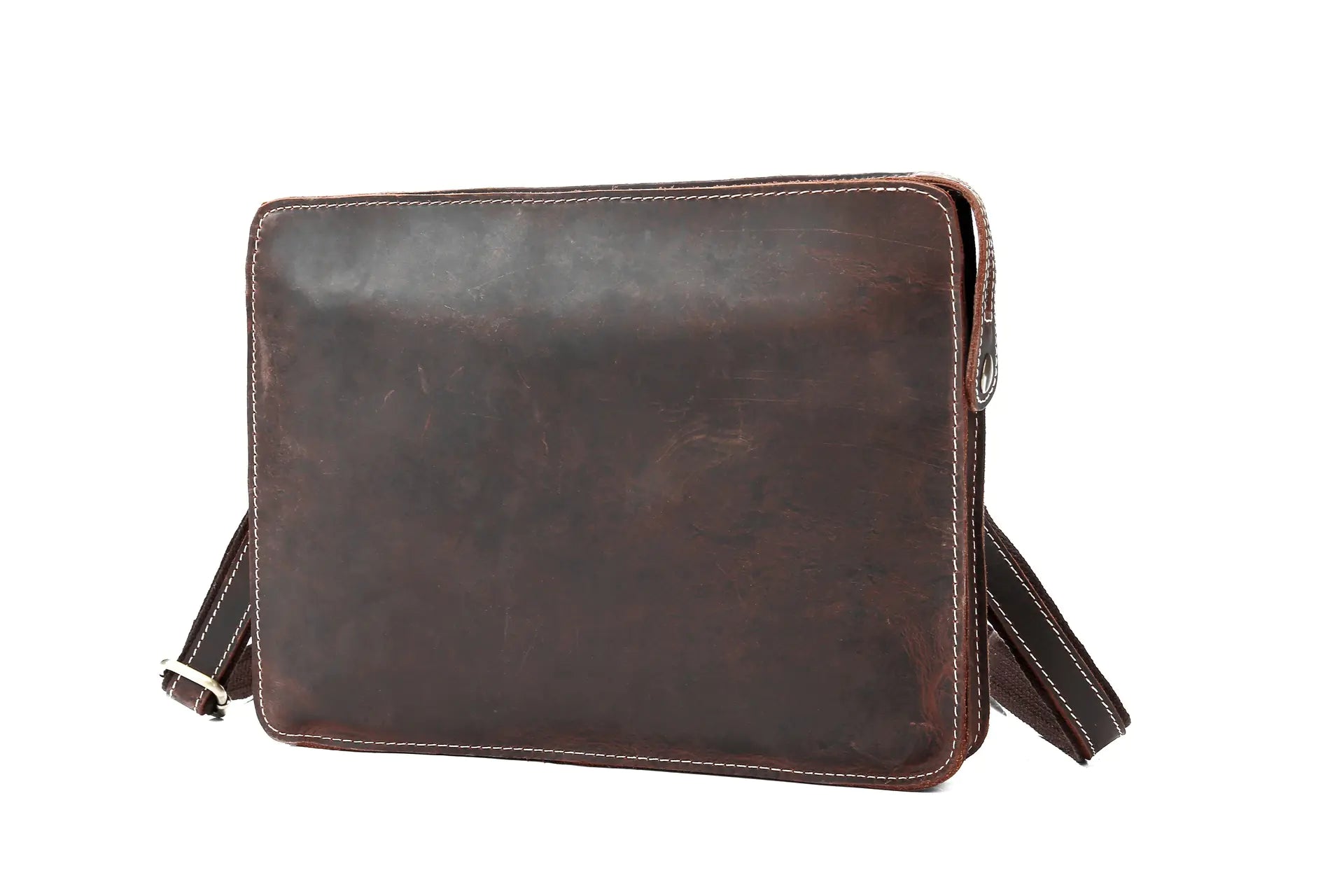 Vintage Leather Crossbody Shoulder Bag